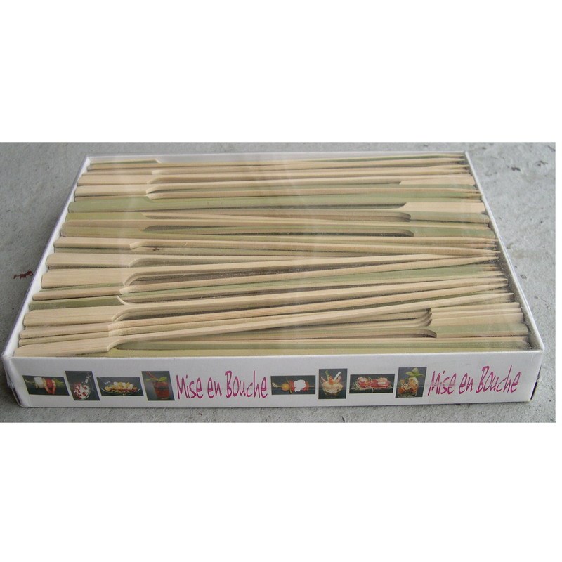 Pique Bambou plat 18cm - 250 pcs